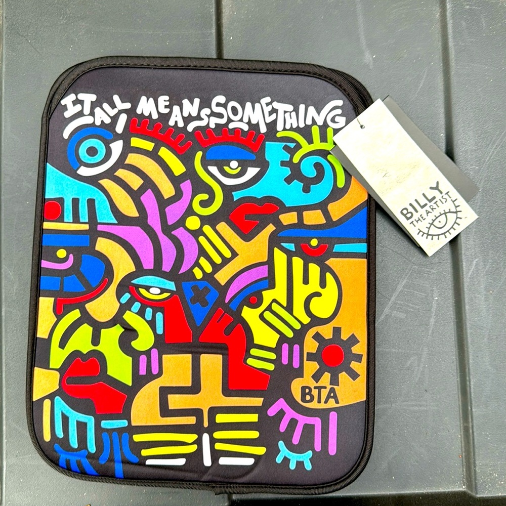 Billy, the artist iPad cover